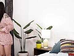 when your horny stepmom invites you for a night of lesbian tribbing and roleplay