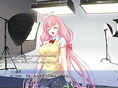 Yunagi feels up stepsis in akumeru family hentai