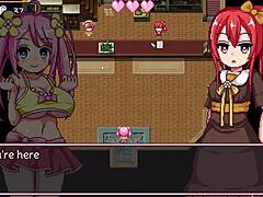 noelle gets fucked doggystyle and cowgirl in hentai game