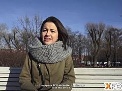 hot brunette's film casting turns hardcore: blowjob, doggystyle, cowgirl, cumshot. want to see?