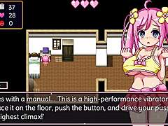 noelle gets fucked doggystyle and cowgirl in hentai game