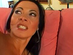 Michael Stefano Loves Brunette's Gaping Ass and Small Tits After Anal