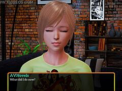 Big ass amateur in adult visual novel