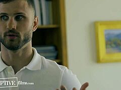 Boss Watches Assistants Tease and Fuck Roughly