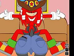 Shadow Gets A Dose Of Cock In Her Pussy And Ass In 3D Cartoon Furry Scene