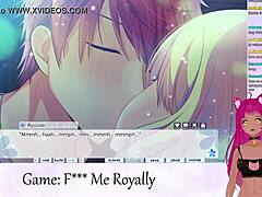 vtuber lewdneko gets naughty in the game