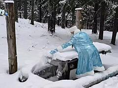 Beautiful nature helps to overcome loneliness in winter