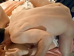 I Luv This French Slut In Pink Panties Gettin Rimmed N Fucked Doggy Style.