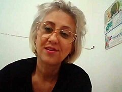 Blonde Milf In Lingerie Gets Fucked