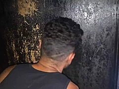 Wild Orgy at Glory Hole with Bareback Group Action