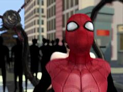 Spider-Man battles Dr. Octopus in epic clash