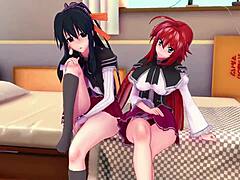 Rias Gremory And Akeno Asking Me Something Hs Dxd Ntr Madness 2