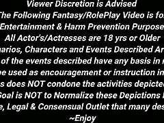 Bath time turns naughty with favorite stepmommy.