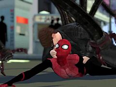 Spider-Man battles Dr. Octopus in epic clash