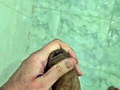 Jerking Off In The Shower With Excitement!