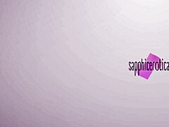 Heaven and Lenna deliver sizzling fisting in this intense sapphic erotica lesbian scene with fingering and muff diving