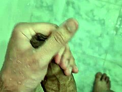 Jerking Off In The Shower With Excitement!