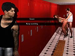 Catching receptionist in doggy style