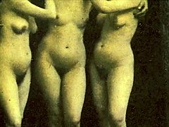 Retro beaver and pussy action: 1870s vs 1970s