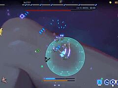 In this hentai game, you discover a giant naked space waifu in wings of seduction.