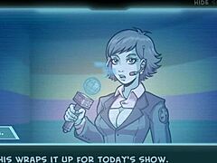 In star channel 34 part 89, the brunette redhead with big tits plays the game in this sexy anime hentai