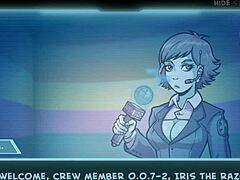 In star channel 34 part 89, the brunette redhead with big tits plays the game in this sexy anime hentai