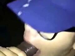 Teen Blowjob Master Devours Black Cock for Messy Cumshot