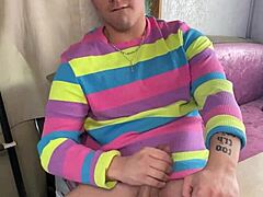 Horny College Stud Joshuaaalewisss Talks Dirty While Stroking Huge Cock.