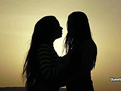 Busty Russian Pornstar Kira Queen Outdoor Scene