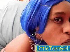 Angry step dad, why rough deepthroat my ebony teen ass?