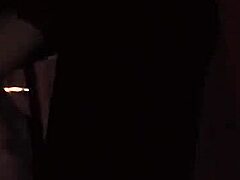 hey, this german teen in glasses getting dominated outdoors by an old man in extreme bdsm