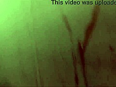 Creeping on classy milf bathing in shower, shaved pussy exposed 😍🚿