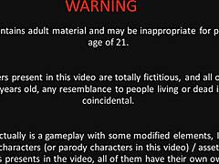 anya finishes workout and gets hot in adult hentai