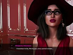 Fashion Business Couple Poses for Chest Pictures in 3D Anime Game