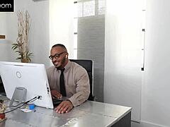 uh, my gamer stepson ridin my black cock hard!