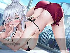 Erotic Hentai Roleplay in Bubble Bath with Blowjob Time Limit