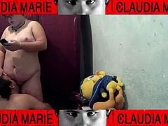 así es como le gusta que le coman el coño a la gorda.