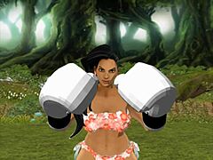 i'm laura in boxing femdom pov with anal blowjob and big ass