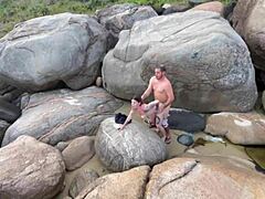 Latina Babe with Small Tits Fucked on Outdoor Trail