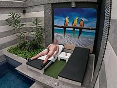 Maine teen 18+ cleaning lady ko apne private suite mein bulaaya, aur usne amazing blowjob di jab tak main uske muh mein nahi aa gaya 😏