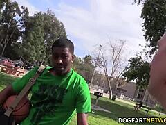 Tiffany Kohl seduces with pussy to score Daddy’s new black star player for team  