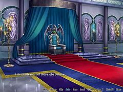 Harem king gets blown by horny princesses in anime