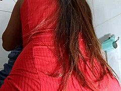 Taking It In The Ass In The Club Bathroom!