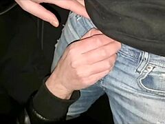 Straight Military Guy Craves Another Car Handjob