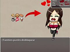 college student and teacher