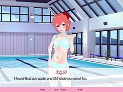 doki doki literature club hentai footjob scene