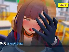 Justice and Sex in 3D Cartoon Anime Hentai