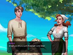 hey, why's boriss cock so hard for myrtle's big boobs?