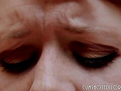 Cute teen fucks her pink pussy with dildo intensely