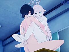 Hoshino and Sakurako's Wild Idol Sex Scene